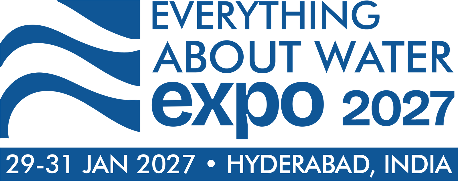 EverythingAboutWater Expo 2027, 29–31 January 2027, Hyderabad, India
